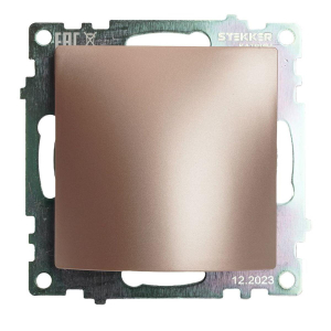 Вывод кабеля Stekker Катрин шампань GLS00-7116-02 49467