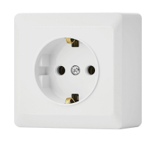 Розетка 2P+E Vesta-Electric Mega белый FRZ00030102BEL