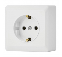 Розетка 2P+E Vesta-Electric Mega белый FRZ00030102BEL