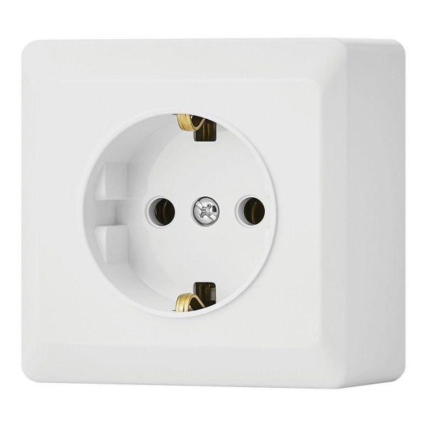 Розетка 2P+E Vesta-Electric Mega белый FRZ00030102BEL Розетка 2P+E Vesta-Electric Mega белый FRZ00030102BEL