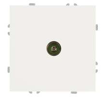 Розетка телевизионная TV Stekker Эмили белый фарфор RST00-5108-01 49875