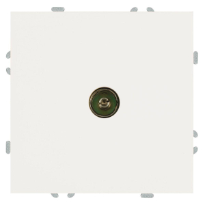 Розетка телевизионная TV Stekker Эмили белый фарфор RST00-5108-01 49875