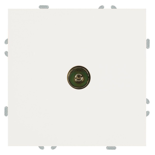 Розетка телевизионная TV Stekker Эмили белый фарфор RST00-5108-01 49875