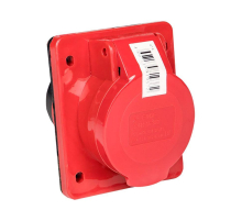 Розетка стационарная внутренняя 414 3Р+РЕ 16А 380В IP44 EKF PROxima ps-414-16-380