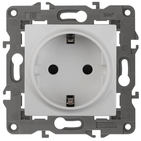 Розетка ЭРА Elegance 2P E Schuko 16A 250V 14-2101-01 Б0034264 Розетка ЭРА Elegance 2P E Schuko 16A 250V 14-2101-01 Б0034264