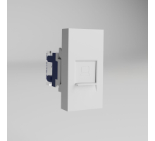 Модульная розетка Ethernet RJ-45 Werkel белый W1281101 4690389211751