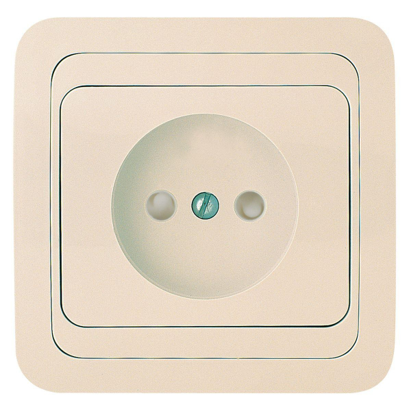 Розетка б/з с защт. для детей Makel Mimoza 25052