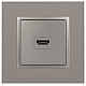 Розетка ЭРА Elegance 14-3114-16 HDMI титан Б0065778