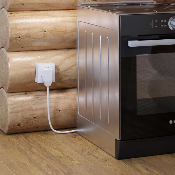 Розетка с вилкой для электроплиты Werkel 250V 32A белый W1189201 4690389170805