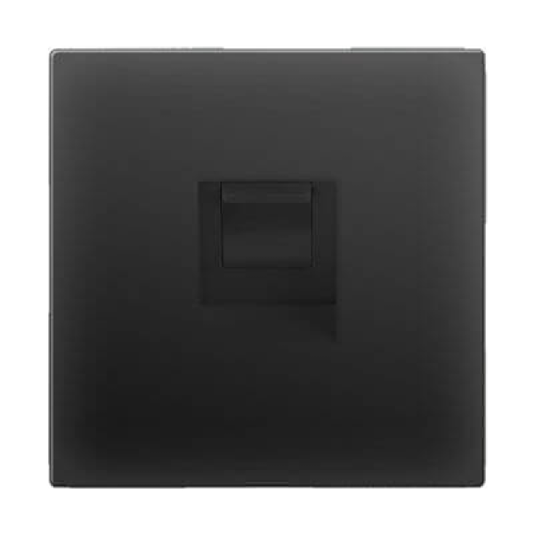 Розетка Werkel Ethernet RJ-45 черный матовый W1181008 4690389156946