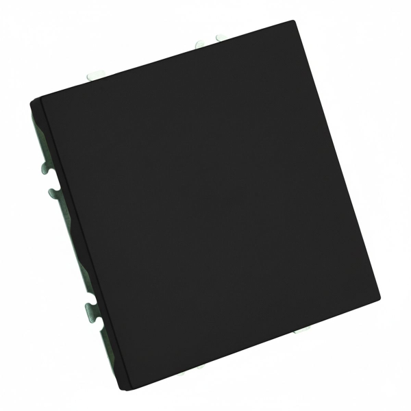 Заглушка (механизм), серия Эмили, черный уголь, soft touch, RST00-5116-05 49857