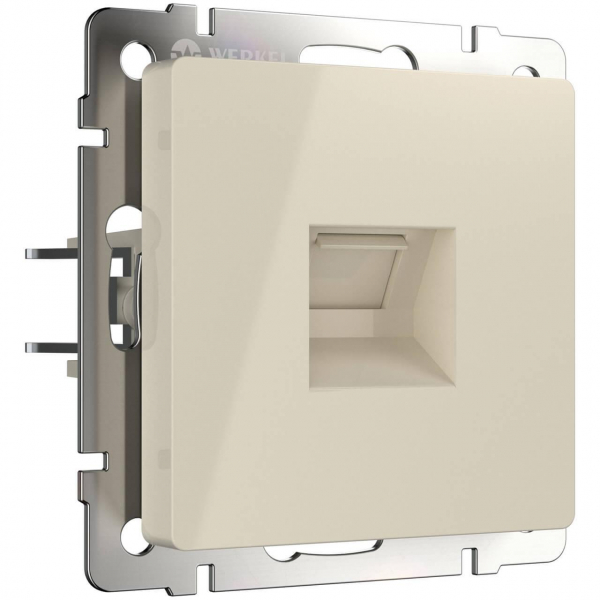 Розетка Ethernet RJ-45 Werkel слоновая кость W1181003 4690389155857 Розетка Ethernet RJ-45 Werkel слоновая кость W1181003 4690389155857