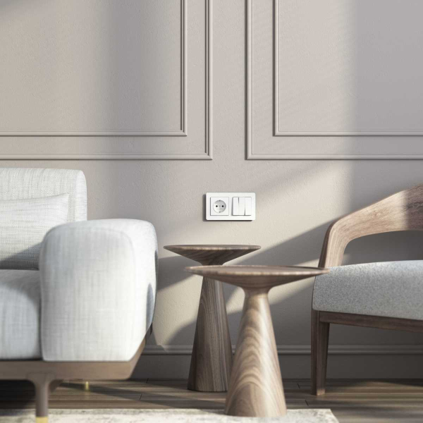 Розетка Werkel с заземлением W1171041 4690389197314