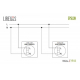 Розетка 2xUSB Liregus Epsilon шампань 28-3242