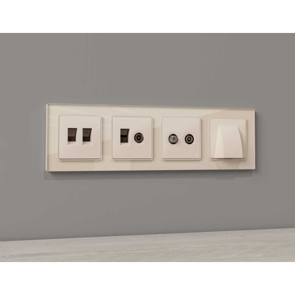 Лицевая панель AMBRELLA VOLT ALFA AP3333