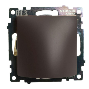 Вывод кабеля Stekker Катрин шоколад GLS00-7116-04 49468