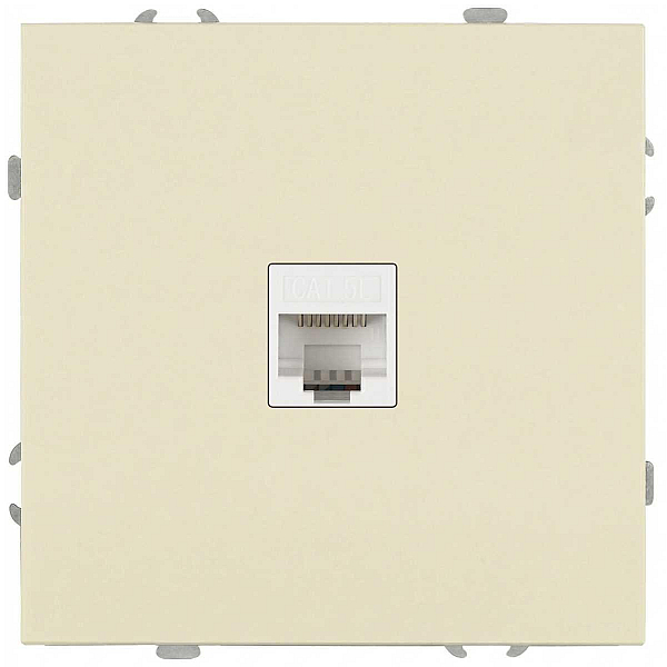 Розетка ЭРА Galaxy 15-3107-02 информационная RJ45 IP20 слоновая кость Б0070737