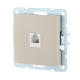 Розетка телефонная RJ-12 LK Studio LK60 бежевый 865501-1