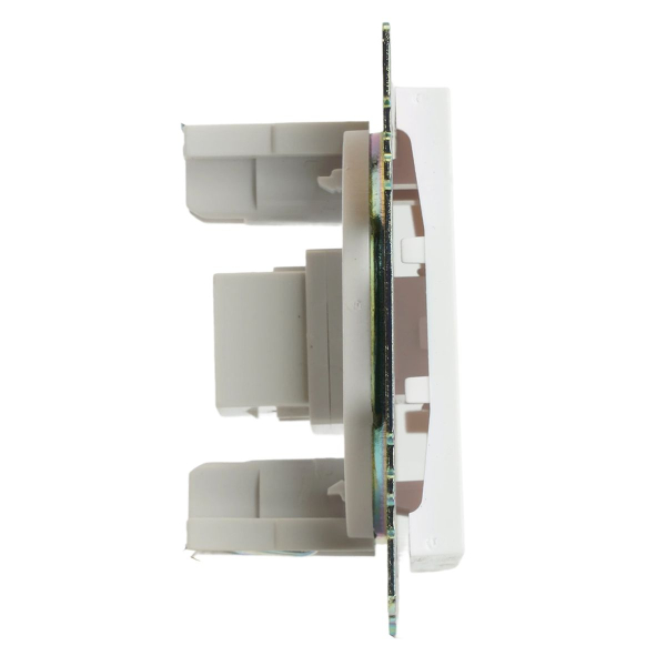 Розетка HDMI 2.1, Type A  (механизм), STEKKER GLS00-7118-01, серия Катрин, белый 50058