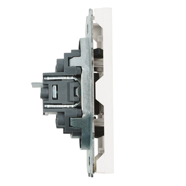 Розетка компьютерная RJ-45 Stekker Эмили белый фарфор RST00-5117-01 49873