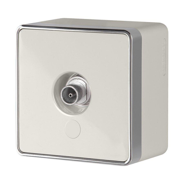 W5083003/ ТВ-розетка оконечная Gallant (слоновая кость)