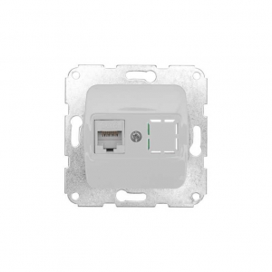 DEA Розетка Компьютер RJ45 с/у мех. Бел KRANZ KR-78-0223