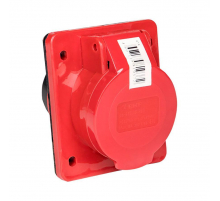 Розетка стационарная внутренняя 415 3Р+РЕ+N 16А 380В IP44 EKF PROxima ps-415-16-380