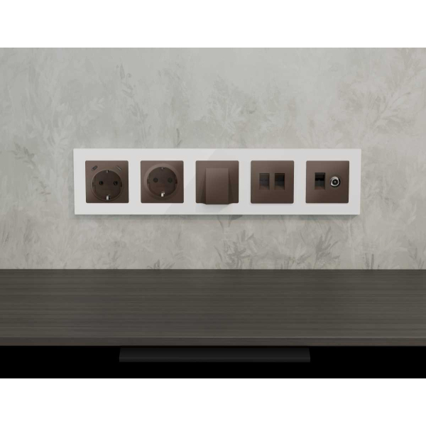 Лицевая панель AMBRELLA VOLT ALFA AP6421