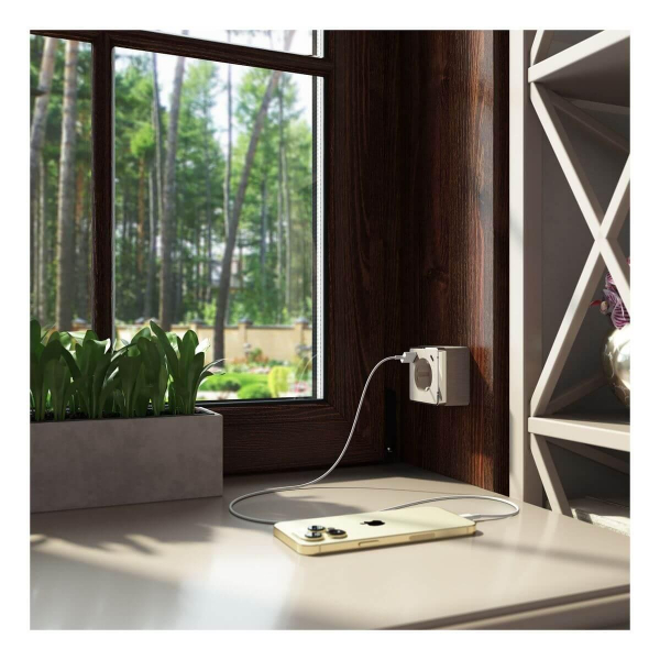 Розетка с заземлением, шторками и USB тип A+C Werkel Gallant шампань рифленый W5071710 4690389179631 Розетка с заземлением, шторками и USB тип A+C Werkel Gallant шампань рифленый W5071710 4690389179631