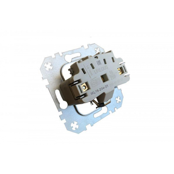 Розетка 2P+E Liregus Retro с крышкой кремовый омбре 29-123 Розетка 2P+E Liregus Retro с крышкой кремовый омбре 29-123