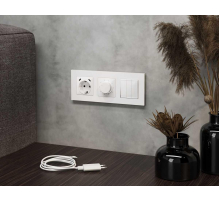 Лицевая панель AMBRELLA VOLT ALFA AP1105