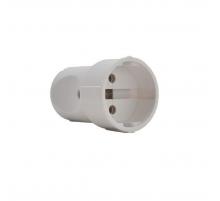 Розетка штепсельная Lezard Accessories белая 715-1600-606W