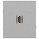Розетка ЭРА Arktik 16-3114-03 HDMI алюминий Б0070506