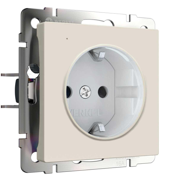 Розетка с подсветкой Werkel айвори a069610
