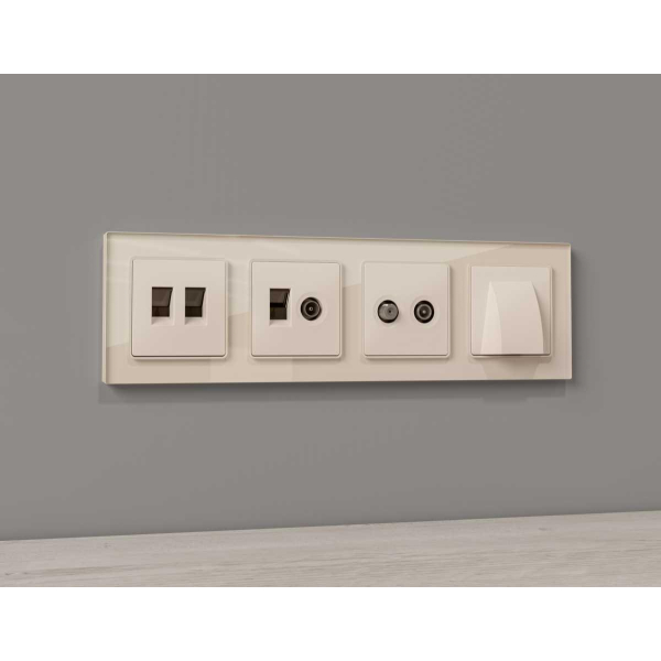 Лицевая панель AMBRELLA VOLT ALFA AP3325