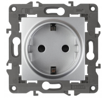 Розетка ЭРА Elegance 2P E Schuko 16A 250V 14-2101-03 Б0034266