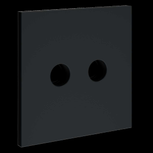 Накладка для розетки телевизионной оконечной TV+SAT S70 (графит) Voltum VLS001607