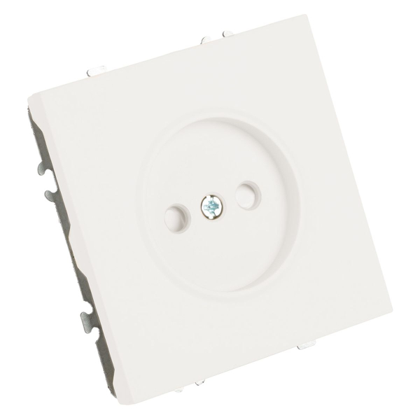 Розетка 2P Stekker Эмили со шторками белый фарфор RST16-5109-01 49876