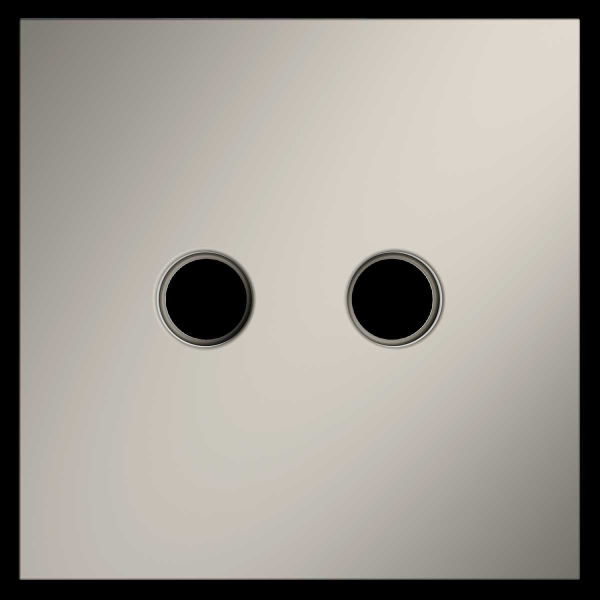 Накладка для розетки телевизионной оконечной TV+SAT S70 (кашемир) Voltum VLS001603