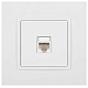 Розетка ЭРА Elegance 14-3107-01М RJ45, белый матовый Б0065763