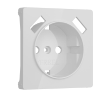 Накладка для розетки Werkel USB белый акрил W1179541 4690389197383