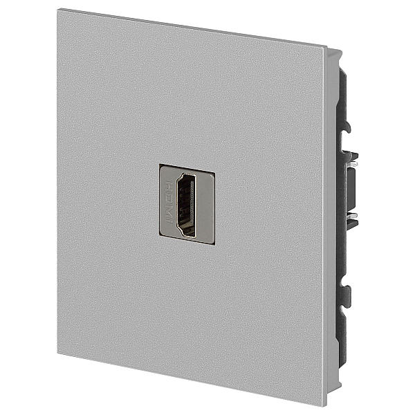 Розетка ЭРА Arktik 16-3114-03 HDMI алюминий Б0070506