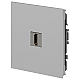 Розетка ЭРА Arktik 16-3114-03 HDMI алюминий Б0070506