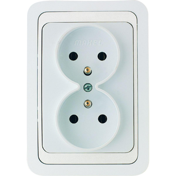 Розетка 2-я ups Makel Mimoza 12018