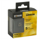 Розетка TV + компьютерная RJ-45 (механизм), STEKKER, RST00-5106-05, серия Эмили, черный уголь, soft touch 49846