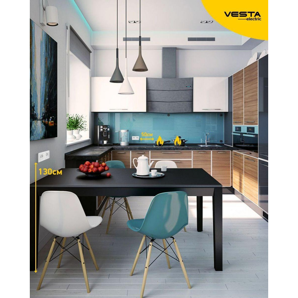 Розетка двойная 2P+E Vesta-Electric Verona белый F00050201BEL Розетка двойная 2P+E Vesta-Electric Verona белый F00050201BEL