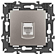 Розетка ЭРА Elegance 14-3107-16 RJ45, титан Б0065764