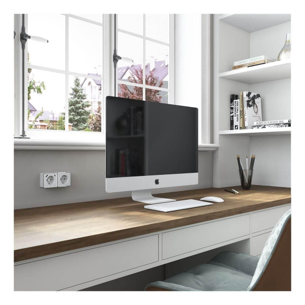 Розетка с заземлением, шторками и USB тип A+C Werkel Gallant белый W5071701 4690389179594 Розетка с заземлением, шторками и USB тип A+C Werkel Gallant белый W5071701 4690389179594