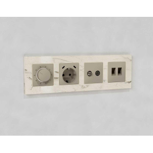 Лицевая панель AMBRELLA VOLT ALFA AP3657