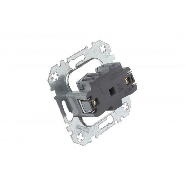 Розетка 2P Liregus Epsilon белый 28-015 Розетка 2P Liregus Epsilon белый 28-015